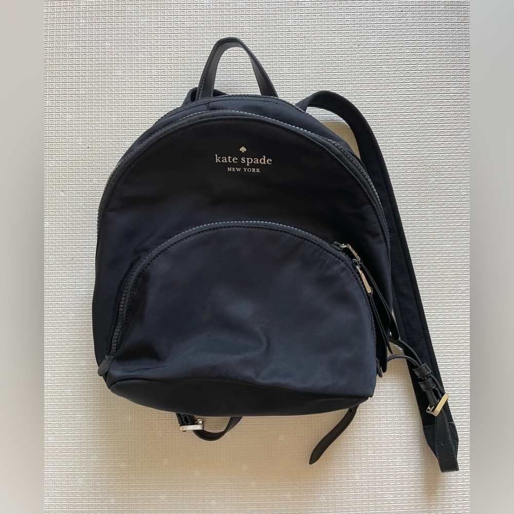Kate Spade Karissa Nylon Medium Backpack (Black)